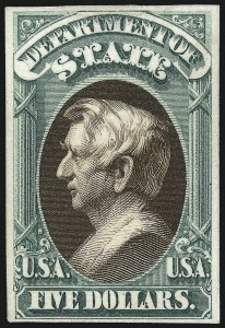 Sale 1082, Lot 247, Essays and Proofs: Officials cont., Atlanta Trial Color Proofs