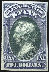 Sale 1082, Lot 249, Essays and Proofs: Officials cont., Atlanta Trial Color Proofs