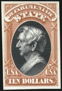 Sale 1082, Lot 250, Essays and Proofs: Officials cont., Atlanta Trial Color Proofs