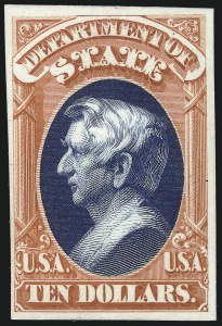 Sale 1082, Lot 251, Essays and Proofs: Officials cont., Atlanta Trial Color Proofs