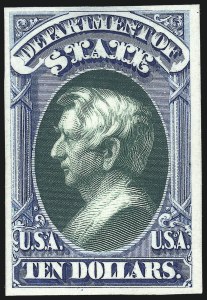 Sale 1082, Lot 258, Essays and Proofs: Officials cont., Atlanta Trial Color Proofs