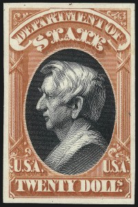 Sale 1082, Lot 259, Essays and Proofs: Officials cont., Atlanta Trial Color Proofs