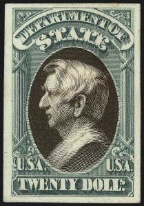 Sale 1082, Lot 263, Essays and Proofs: Officials cont., Atlanta Trial Color Proofs