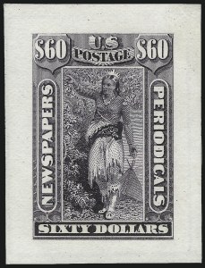 Sale 1082, Lot 267, Essays and Proofs: Newspapers, Stationery, Revenues, other