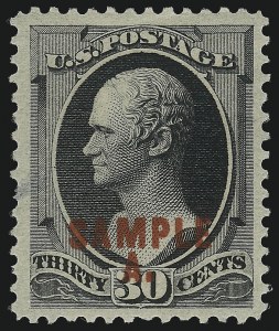 Sale 1082, Lot 283, Essays and Proofs: Specimen Overprints