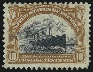 Sale 1082, Lot 289, Essays and Proofs: Specimen Overprints