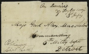 Sale 1082, Lot 300, Stampless Covers