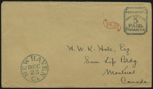 Sale 1082, Lot 307, Postmasters Provisionals