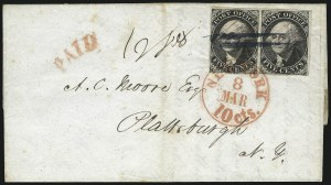 Sale 1082, Lot 311, Postmasters Provisionals