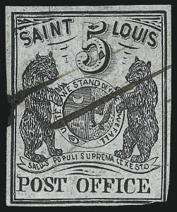 Sale 1082, Lot 314, Postmasters Provisionals