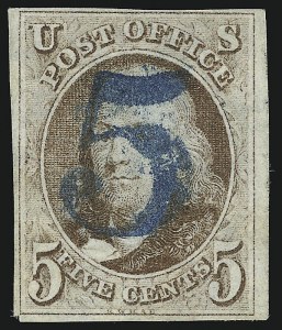 Sale 1082, Lot 322, 1847 Issue