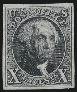 Sale 1082, Lot 329, 1847 Issue