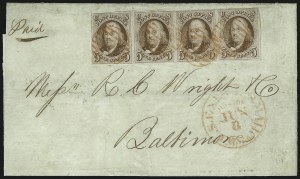 Sale 1082, Lot 330, 1847 Issue