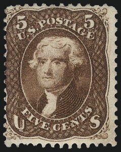 Sale 1082, Lot 377, 1861-68 Issues