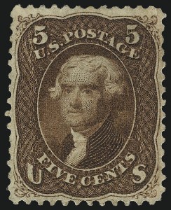 Sale 1082, Lot 379, 1861-68 Issues