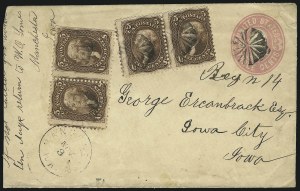 Sale 1082, Lot 386, 1861-68 Issues
