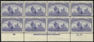 Sale 1082, Lot 405A, Columbian, 1st Bureau, Trans-Mississippi and Pan-American Issues