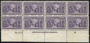 Sale 1082, Lot 407, Columbian, 1st Bureau, Trans-Mississippi and Pan-American Issues