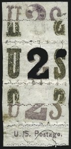 Sale 1082, Lot 46, Essays and Proofs: 1861-66 Issue