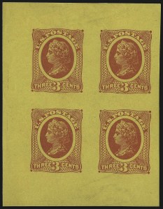 Sale 1082, Lot 52, Essays and Proofs: 1861-66 Issue