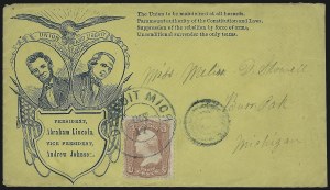 Sale 1082, Lot 569, Sanitary Fairs and Civil War Patriotics