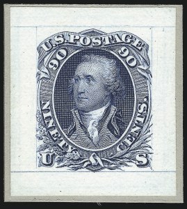 Sale 1082, Lot 58, Essays and Proofs: 1861-66 Issue