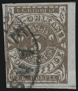 Sale 1082, Lot 590, Confederate States: Postmasters Provisionals