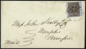 Sale 1082, Lot 591, Confederate States: Postmasters Provisionals