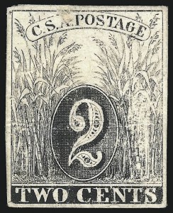 Sale 1082, Lot 595, Confederate States: Essays and Proofs, General Issues