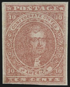 Sale 1082, Lot 606, Confederate States: Essays and Proofs, General Issues