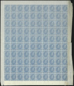 Sale 1082, Lot 609, Confederate States: Essays and Proofs, General Issues