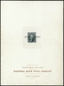 Sale 1082, Lot 62, Essays and Proofs: 1861-66 Issue