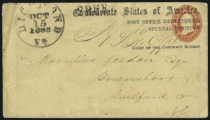 Sale 1082, Lot 631, Confederate States: Essays and Proofs, General Issues