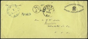 Sale 1082, Lot 632, Confederate States: Essays and Proofs, General Issues