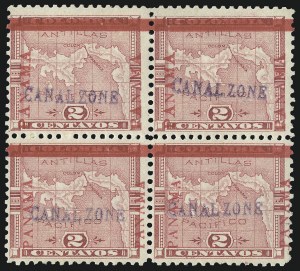 Sale 1082, Lot 635, United States Possessions: Canal Zone thru Guam