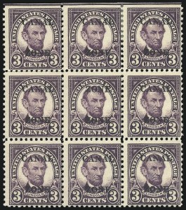 Sale 1082, Lot 644, United States Possessions: Canal Zone thru Guam