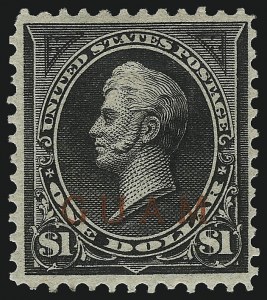 Sale 1082, Lot 655, United States Possessions: Canal Zone thru Guam