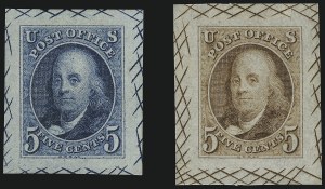 Sale 1082, Lot 9, Essays and Proofs: Postmasters Provisionals thru 1847 Issue