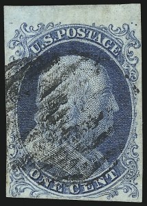 Sale 1084, Lot 3031, 1c 1851-56 Issue (Scott 5-9)