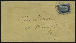 Sale 1084, Lot 3045, 1c 1851-56 Issue (Scott 5-9)