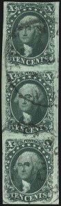 Sale 1084, Lot 3060, 3c-12c 1851-56 Issue (Scott 10-17)