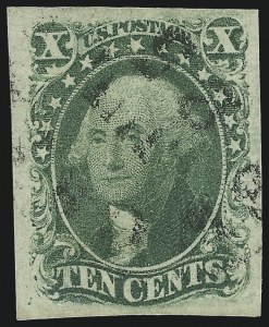 Sale 1084, Lot 3069, 3c-12c 1851-56 Issue (Scott 10-17)