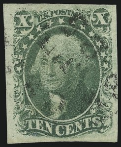 Sale 1084, Lot 3070, 3c-12c 1851-56 Issue (Scott 10-17)