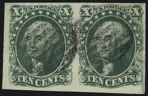 Sale 1084, Lot 3076, 3c-12c 1851-56 Issue (Scott 10-17)