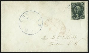 Sale 1084, Lot 3078, 3c-12c 1851-56 Issue (Scott 10-17)