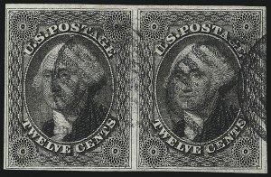 Sale 1084, Lot 3081, 3c-12c 1851-56 Issue (Scott 10-17)