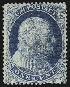 Sale 1084, Lot 3094, 1c 1857-60 Issue (Scott 18-24)