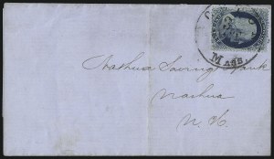 Sale 1084, Lot 3100, 1c 1857-60 Issue (Scott 18-24)