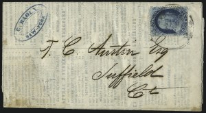 Sale 1084, Lot 3108, 1c 1857-60 Issue (Scott 18-24)