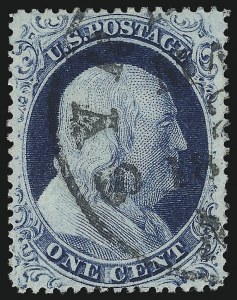 Sale 1084, Lot 3109, 1c 1857-60 Issue (Scott 18-24)